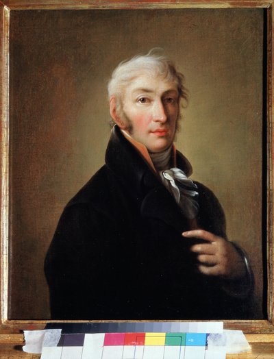 "" صورة للكاتب والمؤرخ الروسي نيكولاي كارامزين (1766-1826) "" لوحة لجيوفاني باتيستا دامون أورتولاني (1750-حوالي 1810) 1805 ألف متحف بوشكين التذكاري سانت بطرسبرغ بواسطة جيوفاني باتيستا أورتولاني دامون