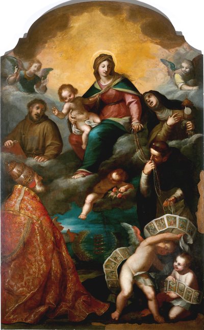 بيوس الخامس بواسطة جيوفاني باتيستا باجي