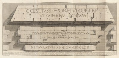 أنتيشيت؟ روماني (الآثار الرومانية) ، المجلد. ثالثا بواسطة Giovanni-Battista Piranesi