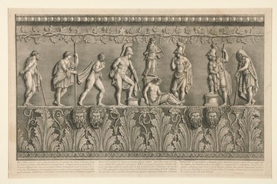 الإغاثة المنخفضة ، والتي بواسطة Giovanni-Battista Piranesi