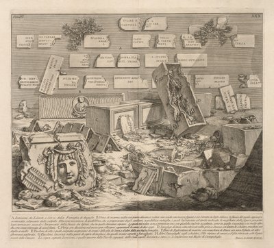 نقوش ليبرتي وسيرفي بواسطة Giovanni-Battista Piranesi