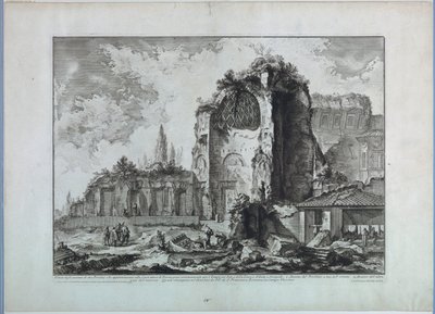 معبد فينوس في روما بواسطة Giovanni-Battista Piranesi