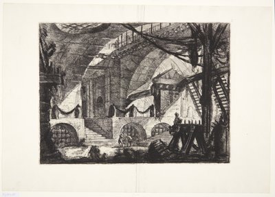 المنشار بواسطة Giovanni Battista Piranesi