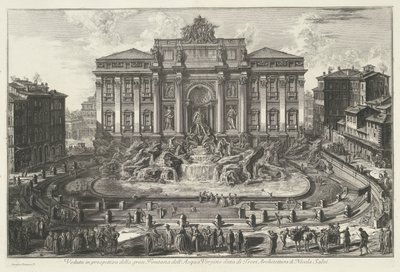 تريفيفونتين تي روما عرض منظور من Fontana dell