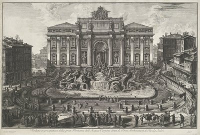 تريفيفونتين تي روما عرض منظور من Fontana dell