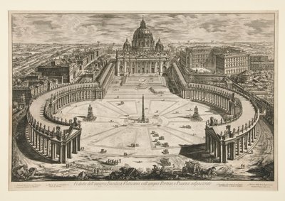 نظرا ل بواسطة Giovanni-Battista Piranesi