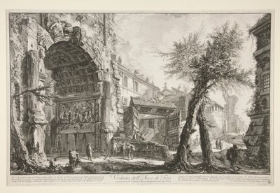 نظرا ل بواسطة Giovanni-Battista Piranesi