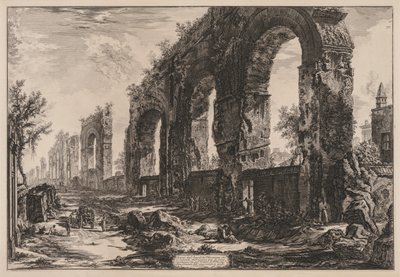 مناظر لروما: The Aquaduct of Nero ، 1775. بواسطة جيوفاني باتيستا بيرانيسي