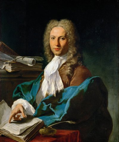 روكوكو: صورة لعالم الرياضيات par Pittoni ، جيوفان باتيستا (1687-1767) ، ج. 1740. ألوان زيتية على قماش ، 93 × 81. متحف تاريخ الفن ، فيين بواسطة جيوفاني باتيستا بيتوني