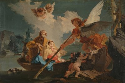 اهرب الى مصر. 1750-1810 بواسطة جيوفاني باتيستا تيبولو