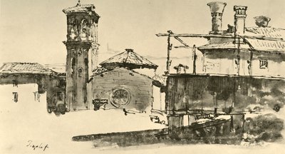 مجموعة مباني ، منتصف القرن الثامن عشر ، 1928 بواسطة جيوفاني باتيستا تيبولو