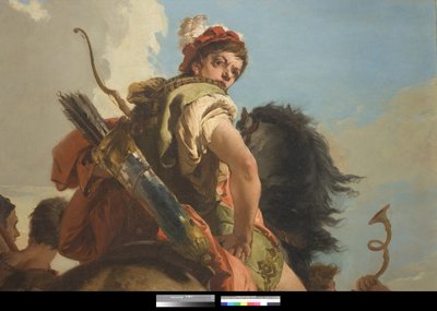 صياد على ظهور الخيل ، 1718-30 بواسطة جيوفاني باتيستا تيبولو