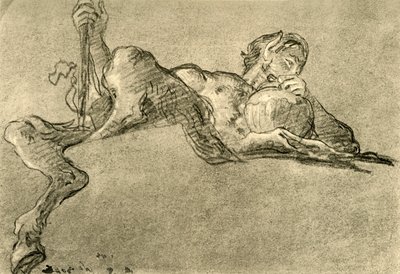 ساتير مع إبريق النبيذ ، c1761 ، 1928 بواسطة جيوفاني باتيستا تيبولو