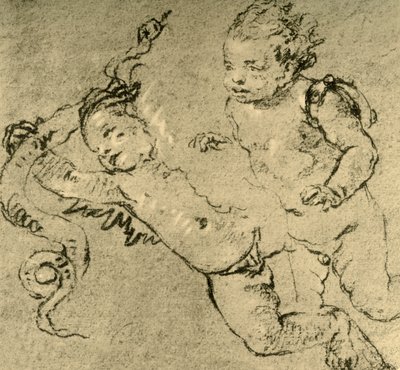 اثنين من كيوبيد ، c1752 ، 1928 بواسطة جيوفاني باتيستا تيبولو