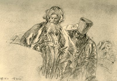 تاجران شرقيان ، ١٧٥٣ ، ١٩٢٨ بواسطة جيوفاني دومينيكو تيبولو