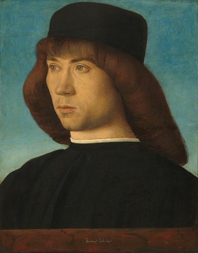 صورة لشاب ، ج. 1490. بواسطة جيوفاني بيليني