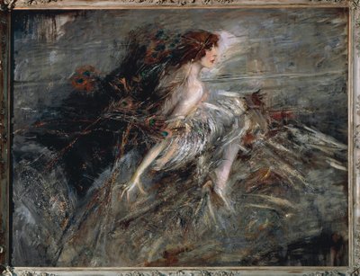 Italy, Rome, Portrait of Marchesa Luisa Casati بواسطة جيوفاني بولديني