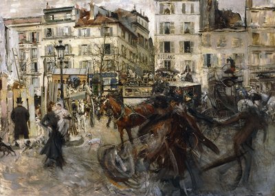 مكان Pigalle ، 1874 بواسطة جيوفاني بولديني