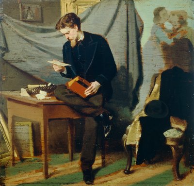 صورة لانفريديني الذاتية ، حوالي عام 1866 ، بقلم جيوفاني بولديني (1842-1931) ، زيت على لوحة بواسطة جيوفاني بولديني