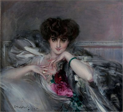 "" صورة للأميرة كاثرين رادزويل (1858-1941) "(الأميرة كاثرين رادزويل) لوحة لجيوفاني بولديني (1842-1931) بواسطة جيوفاني بولديني