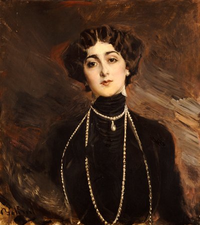 صورة لينا كافاليري ، c.1901 بواسطة جيوفاني بولديني