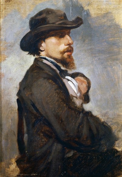 صورة للرسام الإيطالي فينسينزو كابيانكا (1827-1902) بواسطة جيوفاني بولديني