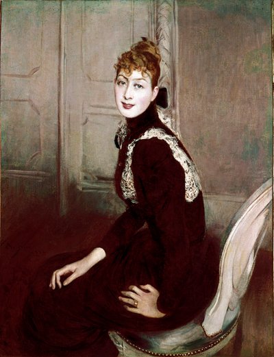 صورة لماركيز فرانزوني. لوحة جيوفاني بولديني (1842-1931) بواسطة جيوفاني بولديني