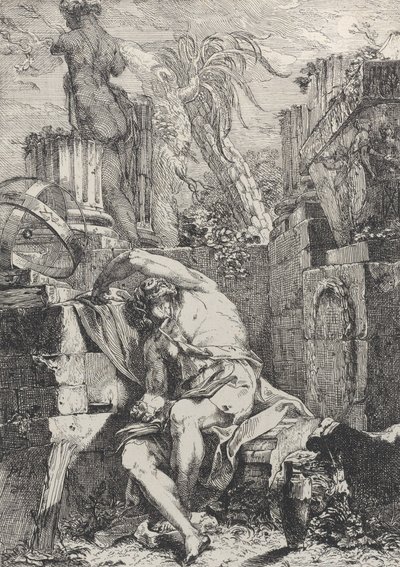 الرجل الصالح ، كاليفورنيا. 1775. بواسطة جيوفاني ديفيد