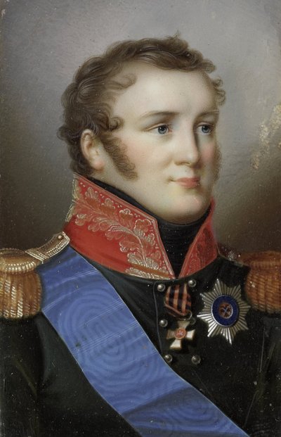 صورة ألكسندر الأول (1777-1825) ، إمبراطور روسيا بواسطة جيوفاني دومينيكو بوسي