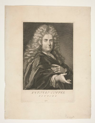 صورة أنطوان كويبل بواسطة Giovanni Domenico Ferretti