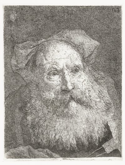 الرجل العجوز ذو اللحية مجموعة الرؤوس (عنوان المسلسل) Raccolta di Teste (عنوان المسلسل) بواسطة جيوفاني دومينيكو تيبولو