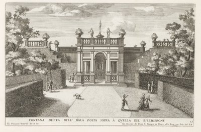 Fontein في de tuinen van de Villa d