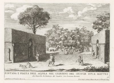 التقى Fontein مع adelaar في de tuinen van de Villa Celimontana te Rome نافورة وساحة ديل أكويلا في حديقة الدوق ماتي (...) (العنوان على الكائن) النوافير في قصور وحدائق روما (عنوان السلسلة) Fonteinen in de paleizen en tuinen van R بواسطة جيوفاني جياكومو دي روسي