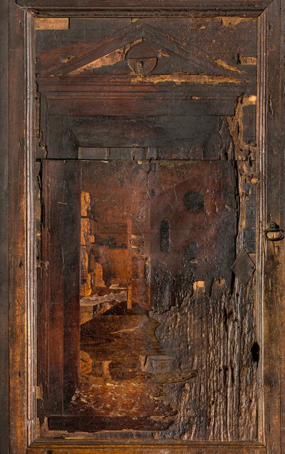 كورال Lignaean الكنسي ، مرصع بواسطة Giovanni Maria Platina 1484 ، Superior Stall بواسطة جيوفاني ماريا بلاتينا