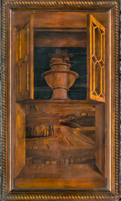 كورال Lignaean الكنسي ، مرصع بواسطة Giovanni Maria Platina 1484 ، Superior Stall بواسطة جيوفاني ماريا بلاتينا
