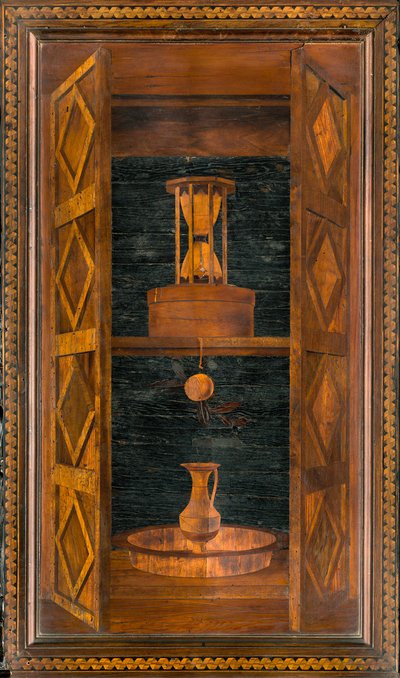 كورال Lignaean الكنسي ، مرصع بواسطة Giovanni Maria Platina 1484 ، Superior Stall بواسطة جيوفاني ماريا بلاتينا