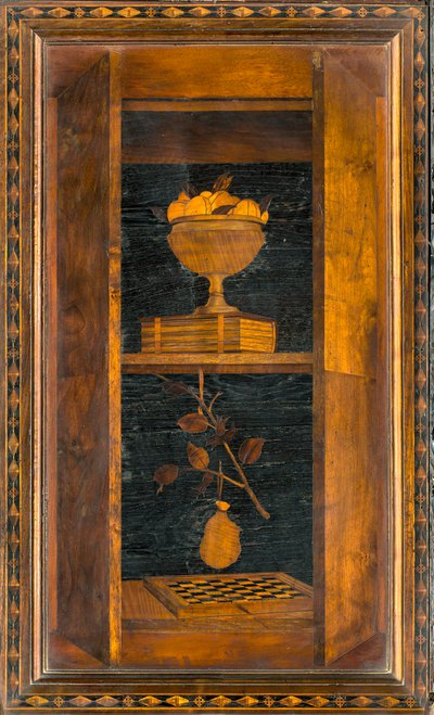 كورال Lignaean الكنسي ، مرصع بواسطة Giovanni Maria Platina 1484 ، Superior Stall بواسطة جيوفاني ماريا بلاتينا