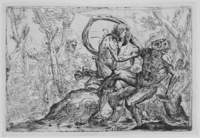 The Flaying of Marsyas ، منتصف القرن السابع عشر. بواسطة جيوفاني بيترو بوسينتي