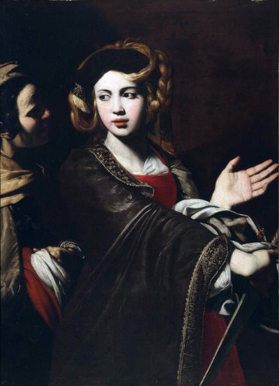 جوديث مع رأس Holofernes par Ricca ، جيوفاني (1603 - 1656). زيت على قماش ، الحجم: 103x76 ، حوالي 1637-1640 ، متحف ديوسيسانو ، ساليرنو بواسطة جيوفاني ريكا