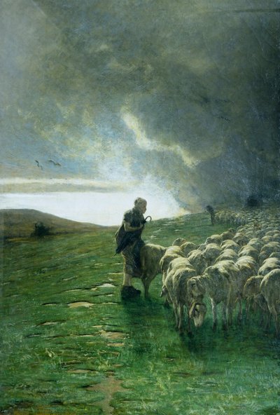 بعد العاصفة جيوفاني سيجانتيني (1858-1899) ، زيت على قماش بواسطة جيوفاني سيجانتيني