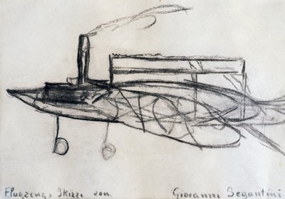 رسم الطائرة بواسطة جيوفاني سيجانتيني