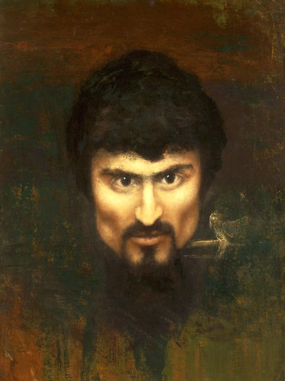 سويسرا ، سانت موريتز ، بورتريه ذاتي في عام 1882 بواسطة جيوفاني سيجانتيني