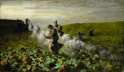 حصاد القرع ، 1897 بواسطة جيوفاني سيجانتيني