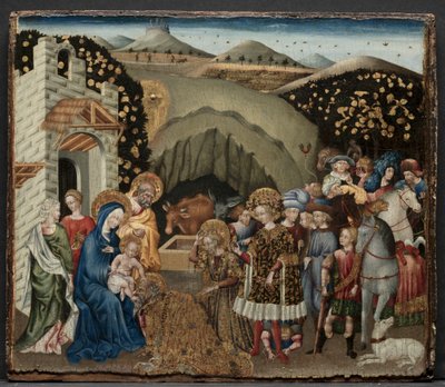عشق المجوس ، 1440-1445. بواسطة جيوفاني دي باولو