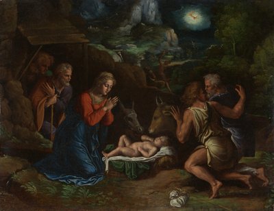 عشق الرعاة ، كاليفورنيا. 1535-40. بواسطة جيرولامو دا كاربي