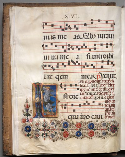 Antiphonary: الأولي ، ملاك ، ج. 1470-1480. بواسطة جيرولامو دا كريمونا