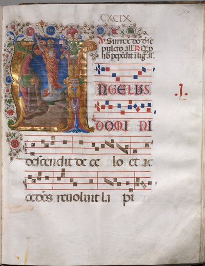 Antiphonary ، ج. 1470-1480. بواسطة جيرولامو دا كريمونا