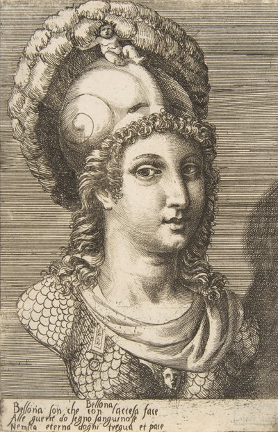تمثال نصفي لبيلونا ، كاليفورنيا. 1531-76. بواسطة جوليو بوناسون