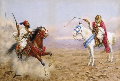 الفرسان العرب ، بواسطة جوليو روساتي