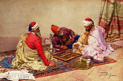 لاعبي الطاوله بواسطة جوليو روساتي